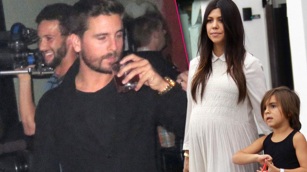 Scott Disick Partying