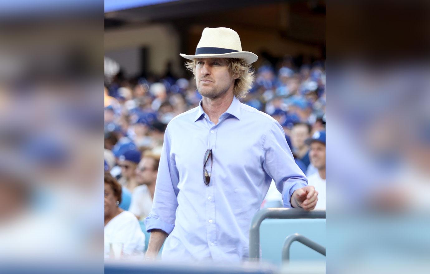 owen wilson baseball game days birth daughter