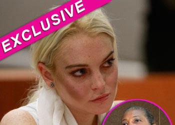 //lindsay lohan danette meyers court theft