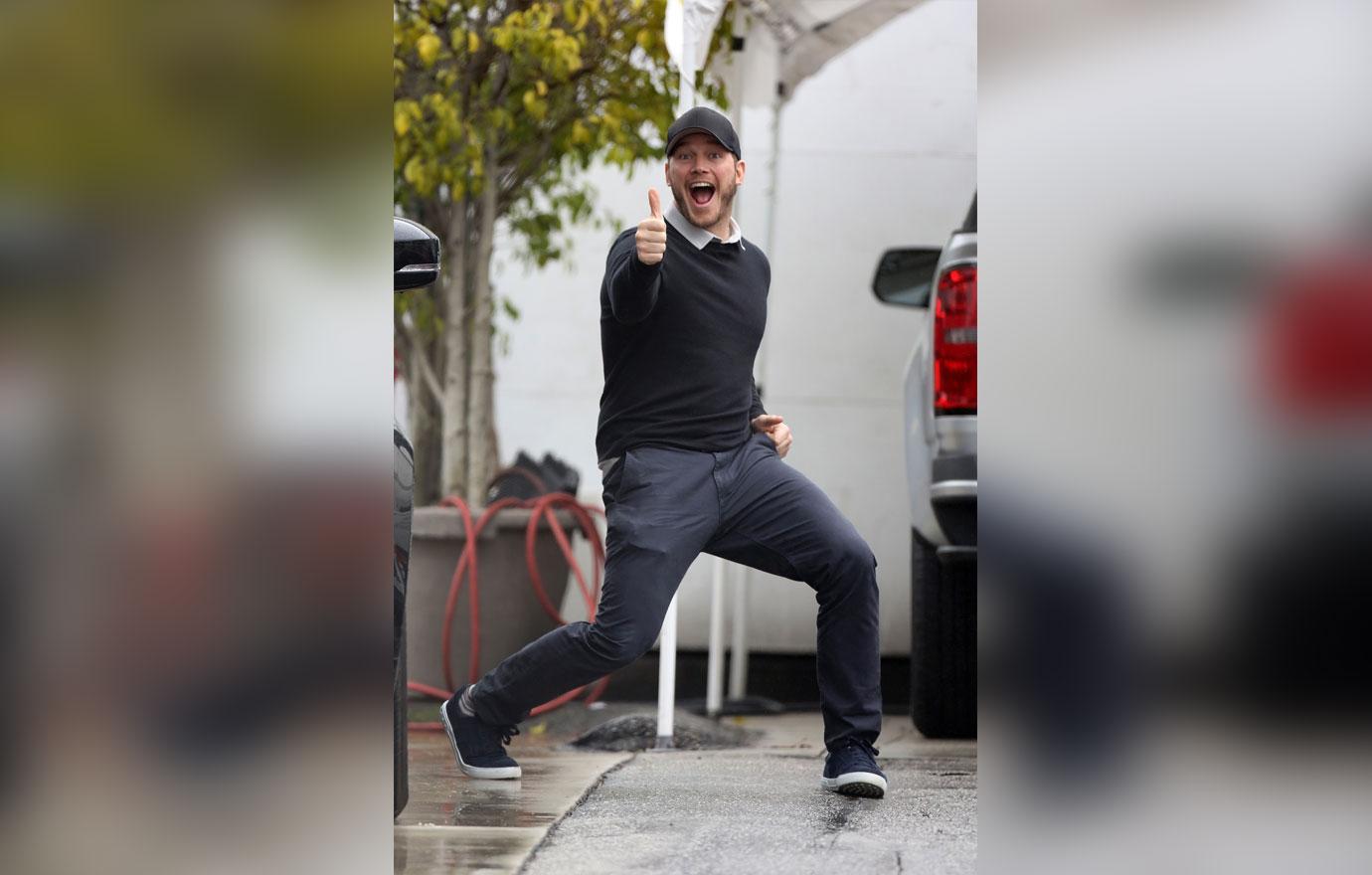 //chris pratt takes son to church after ellen page controversy