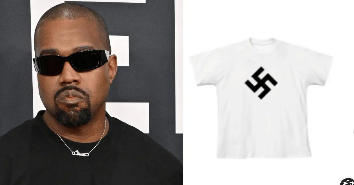 kanye west dream swastika shirt eight years canceled ideas rant