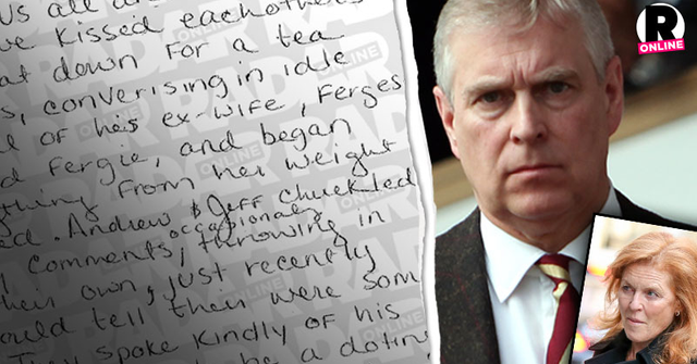 //prince andrew slams sarah ferguson pp