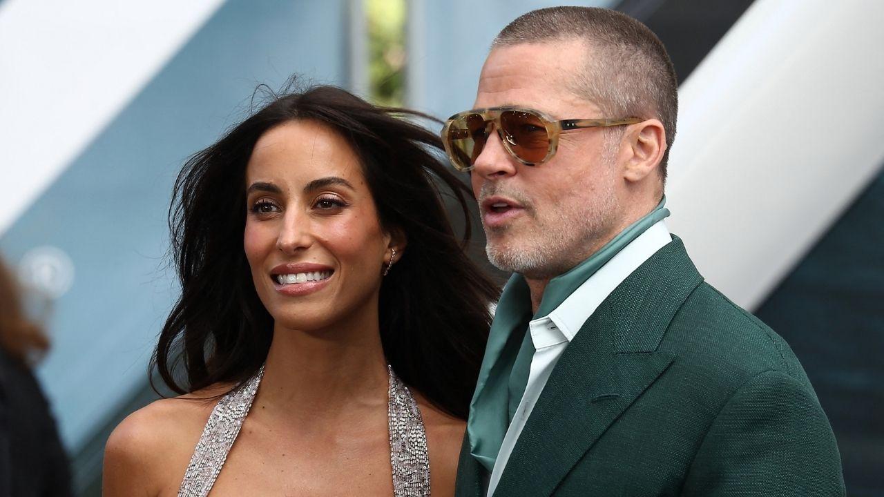 Photo of Brad Pitt and Ines de Ramon