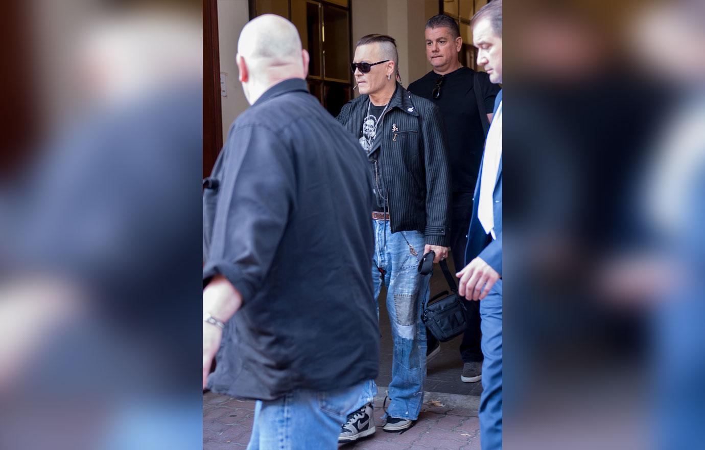 Johnny Depp Shaved Head Weight Loss