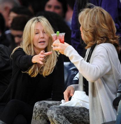 //heather locklear lakers game _ _