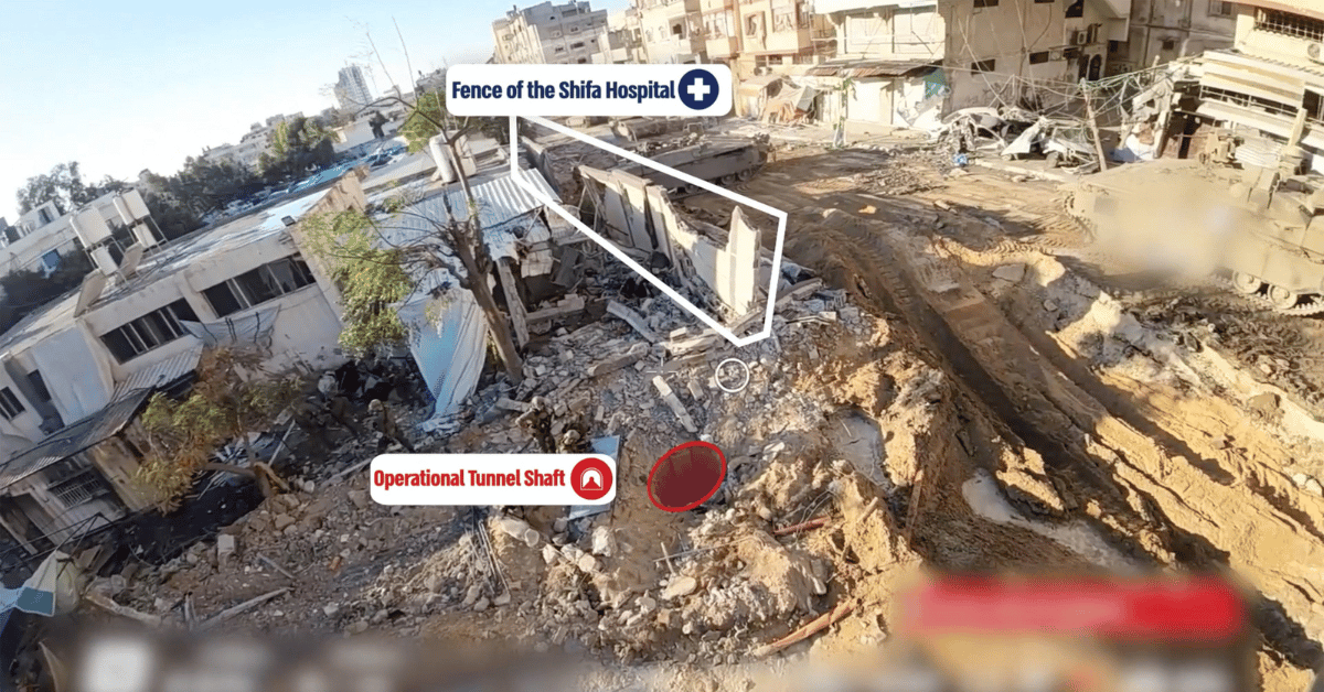 al shifa hospital idf video footage