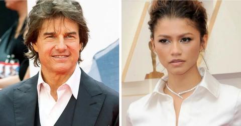 Photo of Tom Cruise and Zendaya