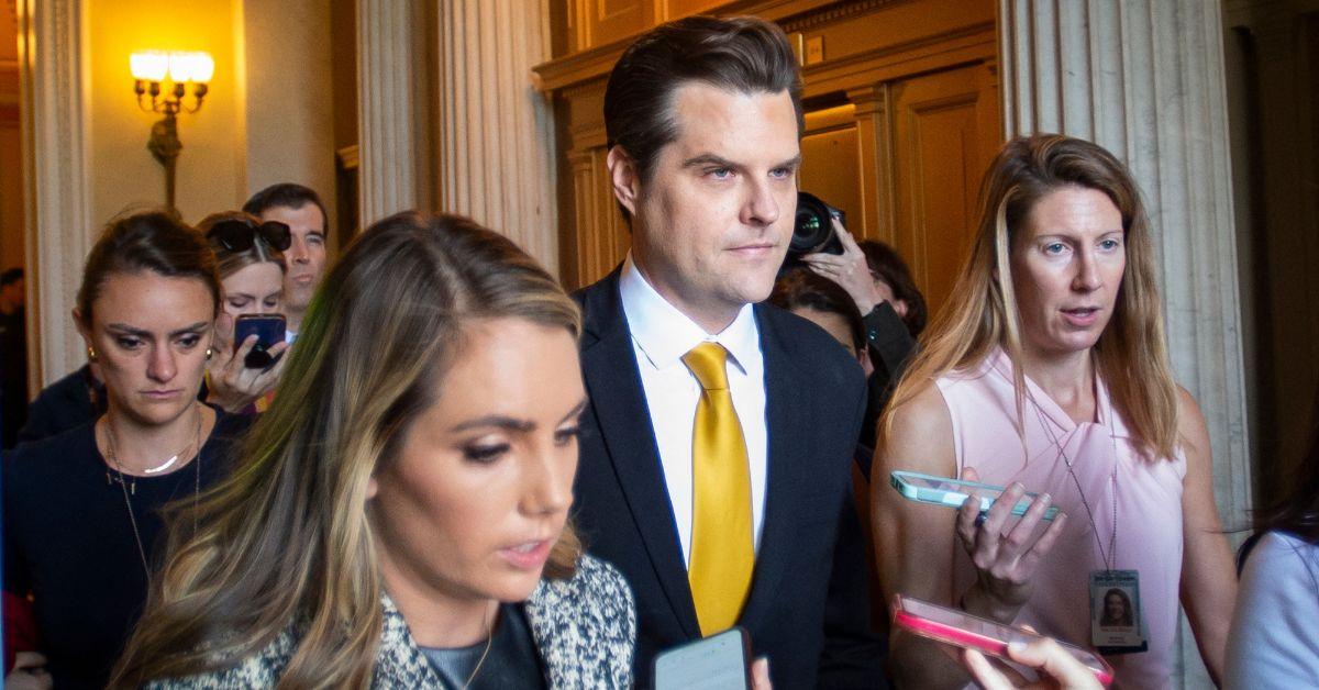 Matt Gaetz Bragged About Taking Erectile Dysfunction Meds Source