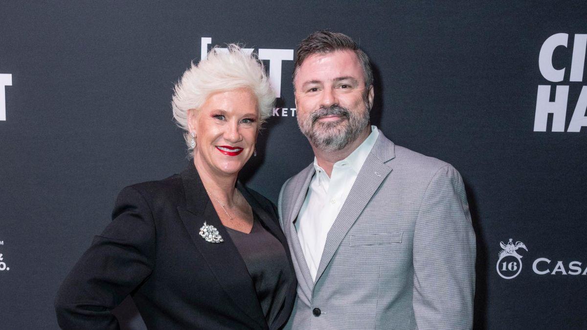 Stuart Claxton called 911 after finding wife, Anne Burrell, unresponsive in the bathroom of their Brooklyn home.