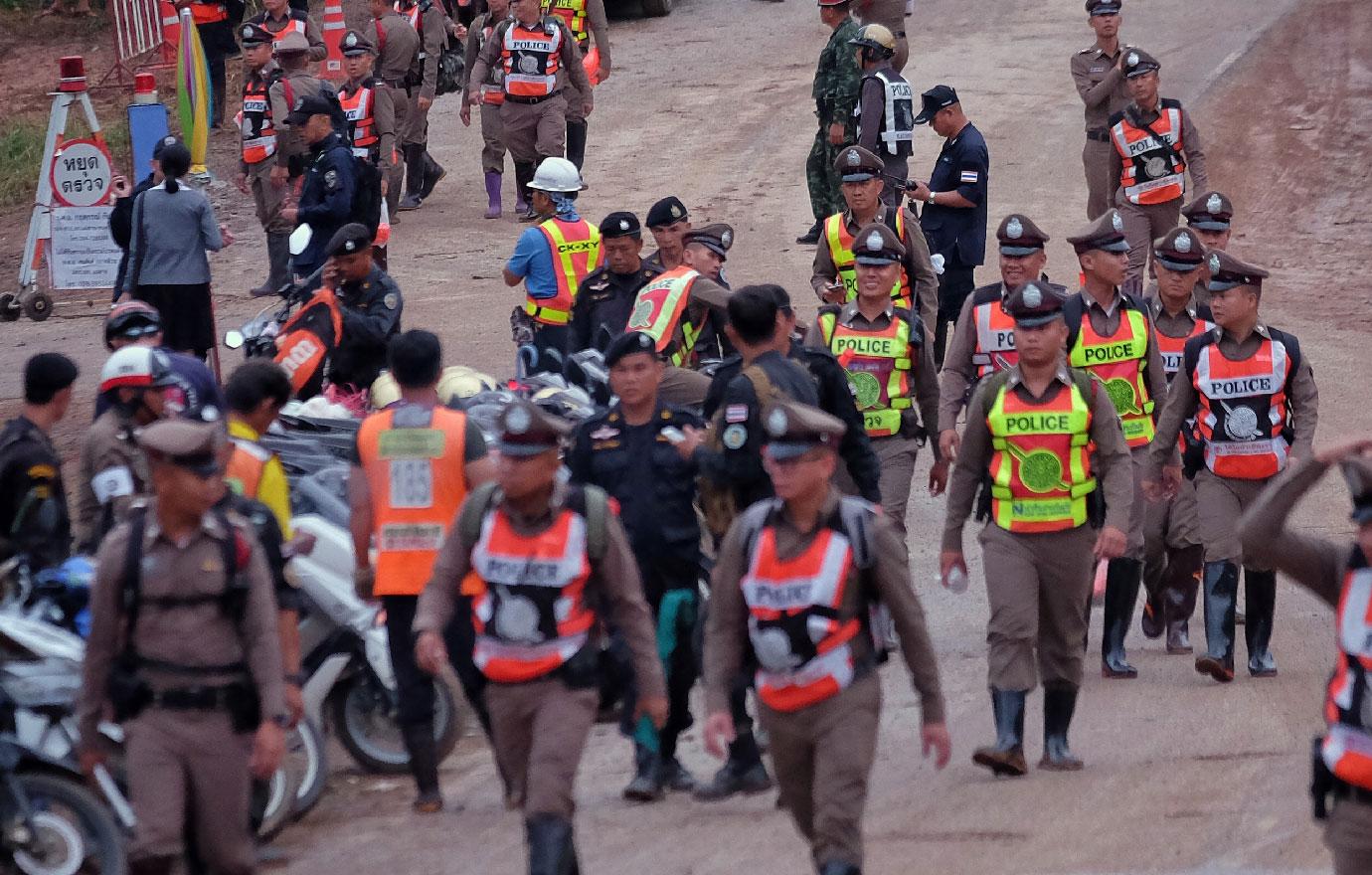 Thai Cave Buried Soccer Kids Are Being Rescued