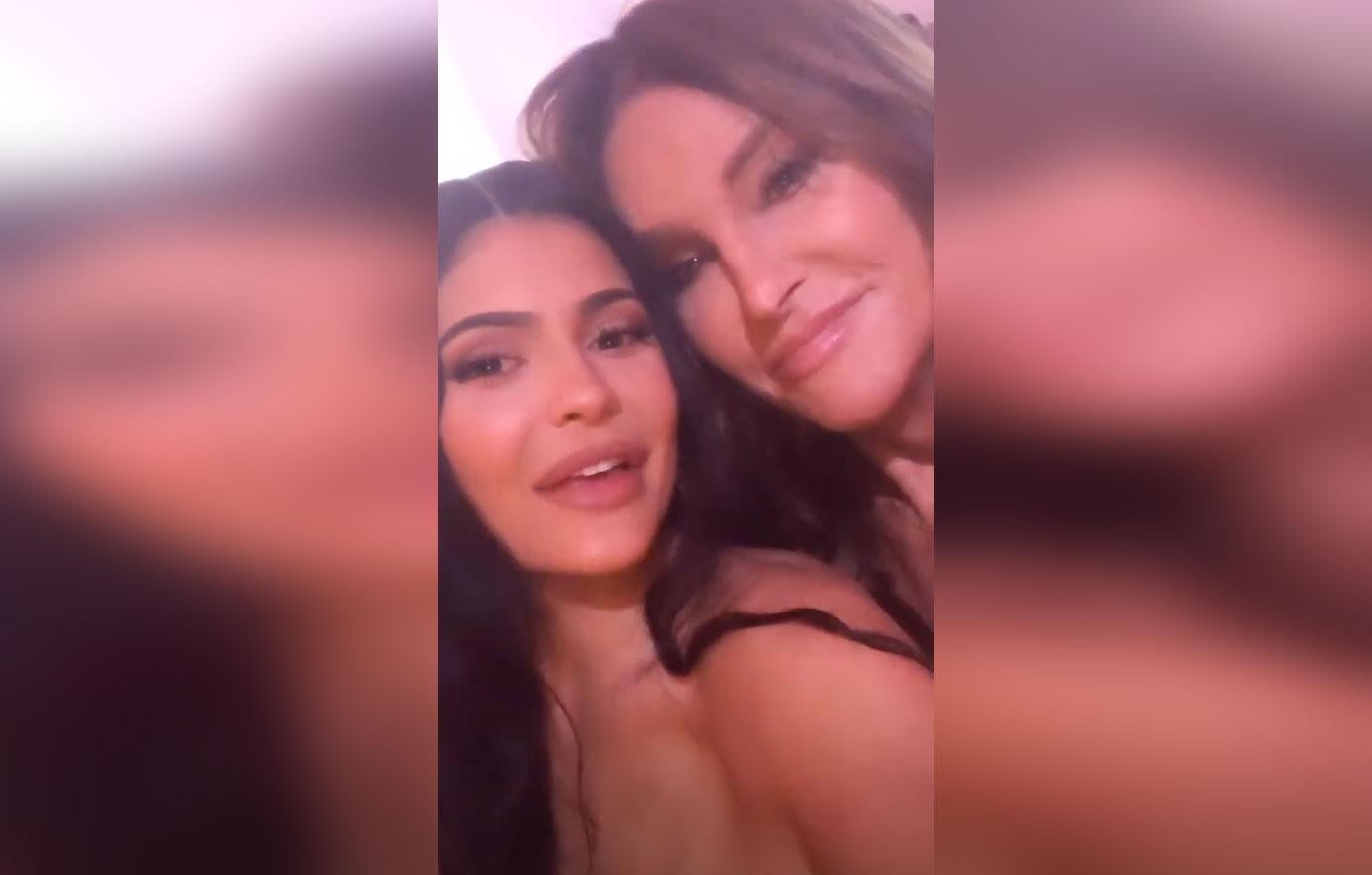 Kardashians Wear Pink For Kylie Jenner Skin Line Launch