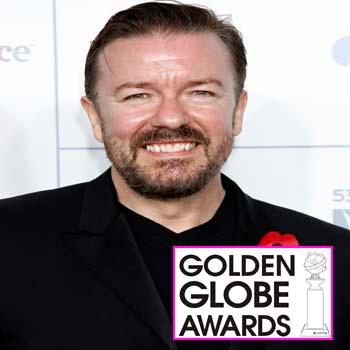 //ricky gervais golden globes  host