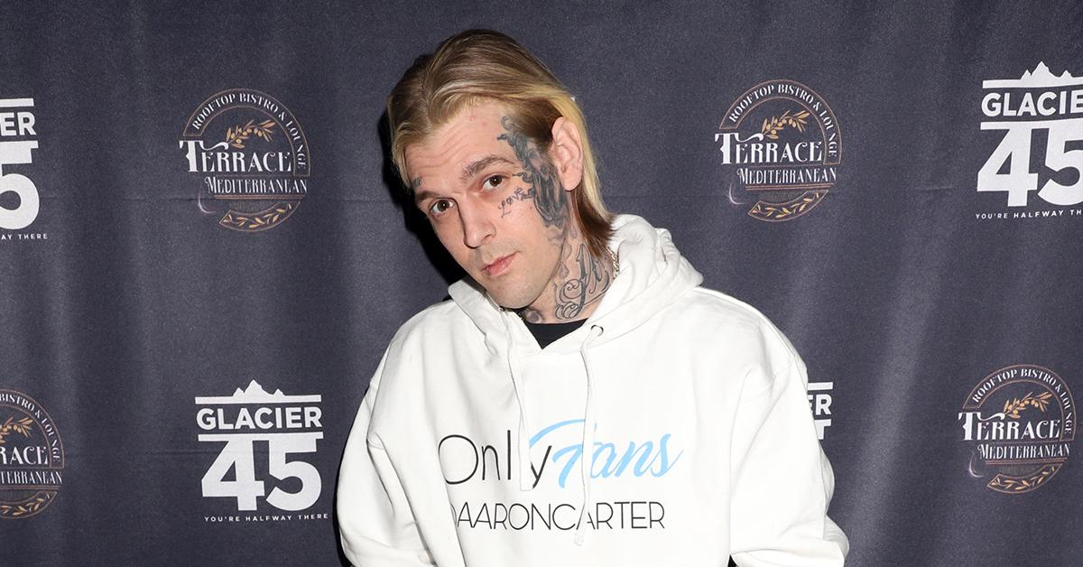 Cops Called To Aaron Carter's Home Over Huffing Concerns Before Death