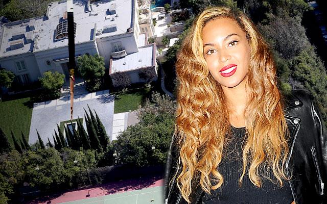 //Beyonce Beverly Hills Mansion pp