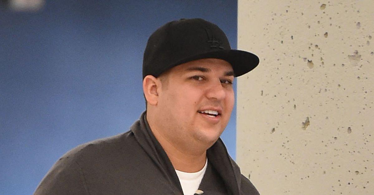 Photo of Rob Kardashian.