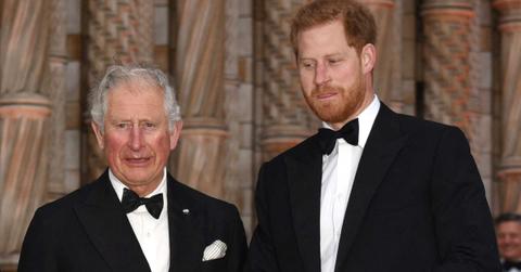Photo of King Charles and Prince Harry
