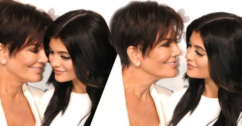 //kris jenner kylie jenner pink bodyglove bathing suit competition pp