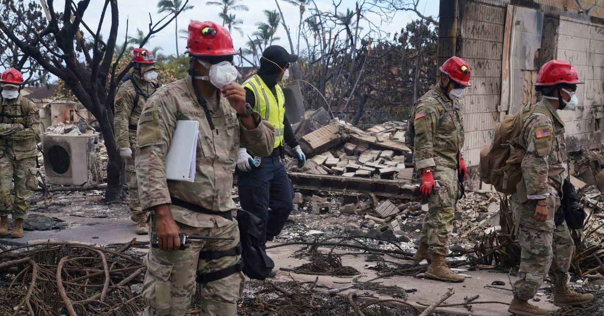 Maui Wildfires: Lahaina Struck by 'Near-riot' as 100 People Clash With Cops