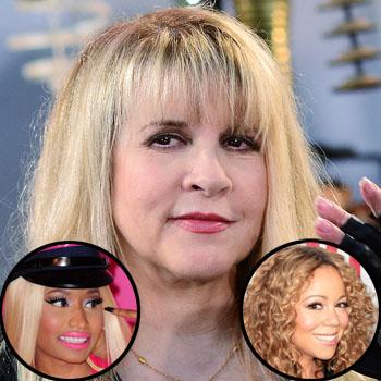 //stevie nicks minaj carey wenn