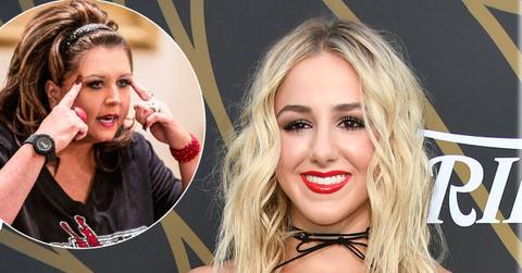 //chloe lukasiak snubs abby lee miller tell all book dance moms pp