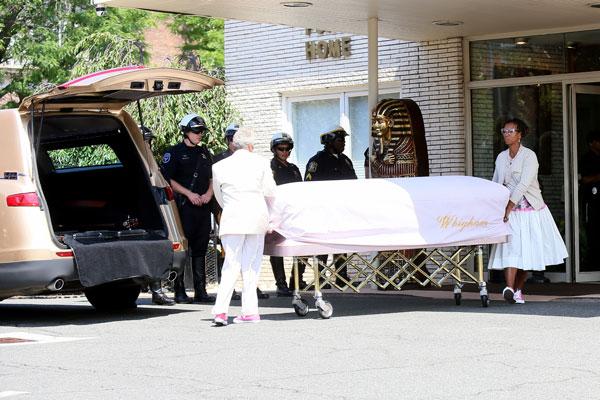 Bobbi Kristina Brown Funeral Casket