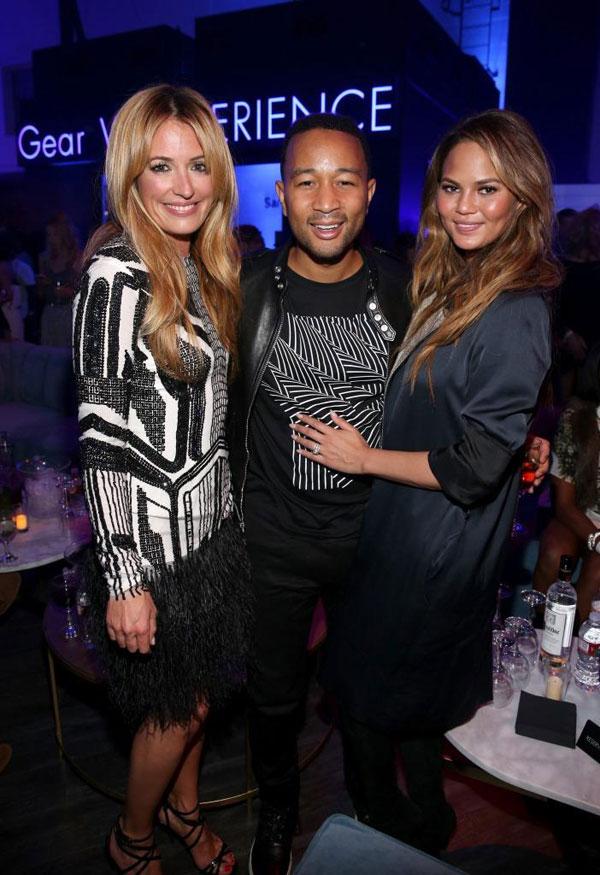 //The Samsung Studio LA Launch Event Chrissy Teigen John Legend Cat De