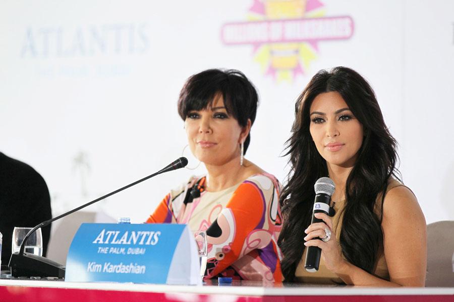 //kris jenner and kim kardashian