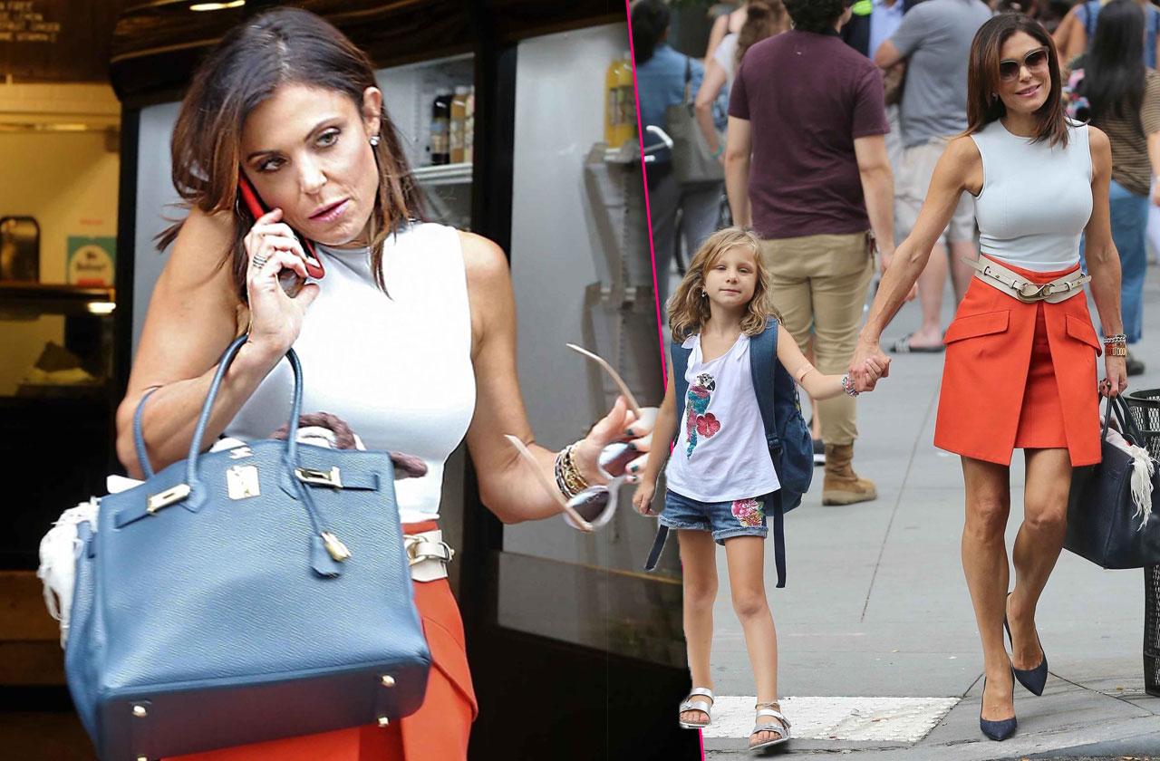 Bethenny Frankel Daughter RHONY Drama