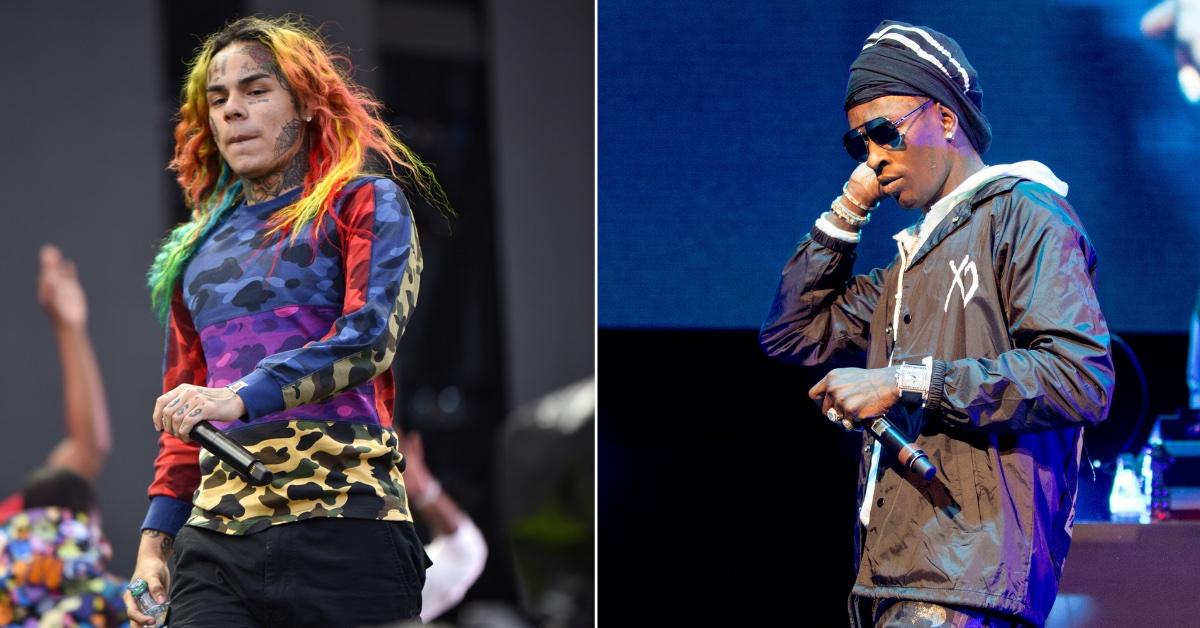 6ix9ine stone best sale island jacket