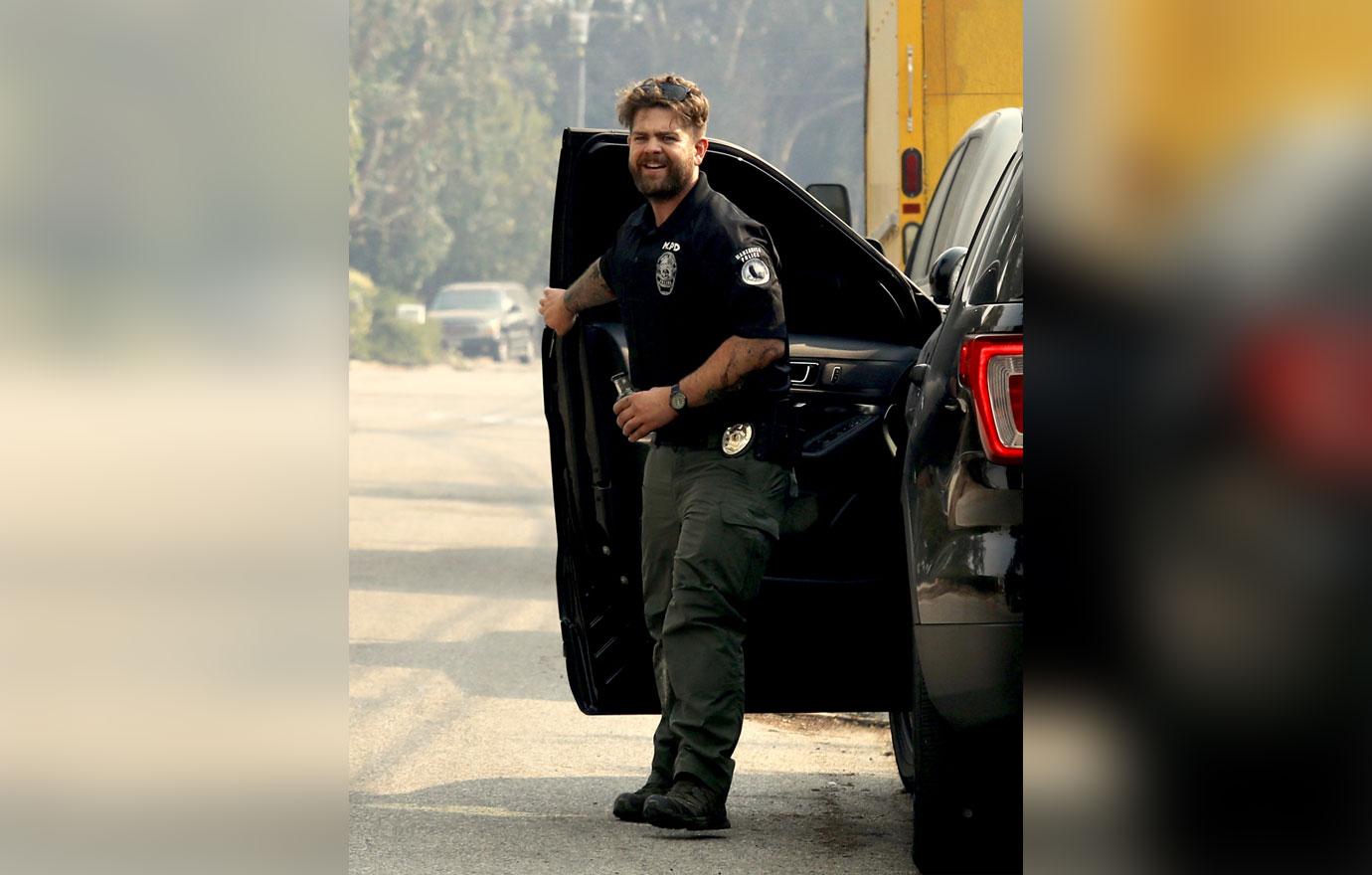 Jack Osbourne Fights Wildfires in California