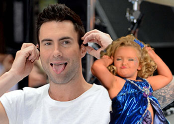 //adam levine hate honey boo boo
