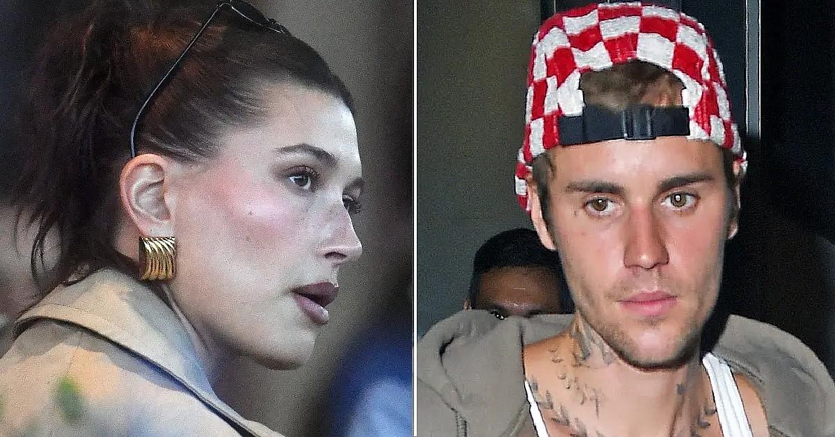 hailey bieber begging husband justin space fears for son pp