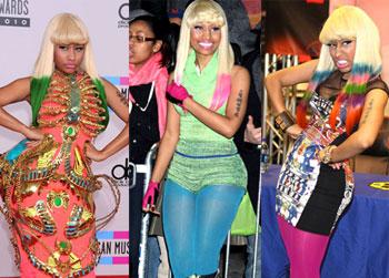 PHOTOS: Star Style Streak! Nicki Minaj's Wacky Week Of Fashion