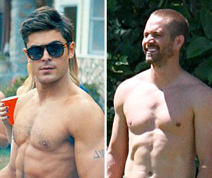 //zac efron paul walker tall kmpg