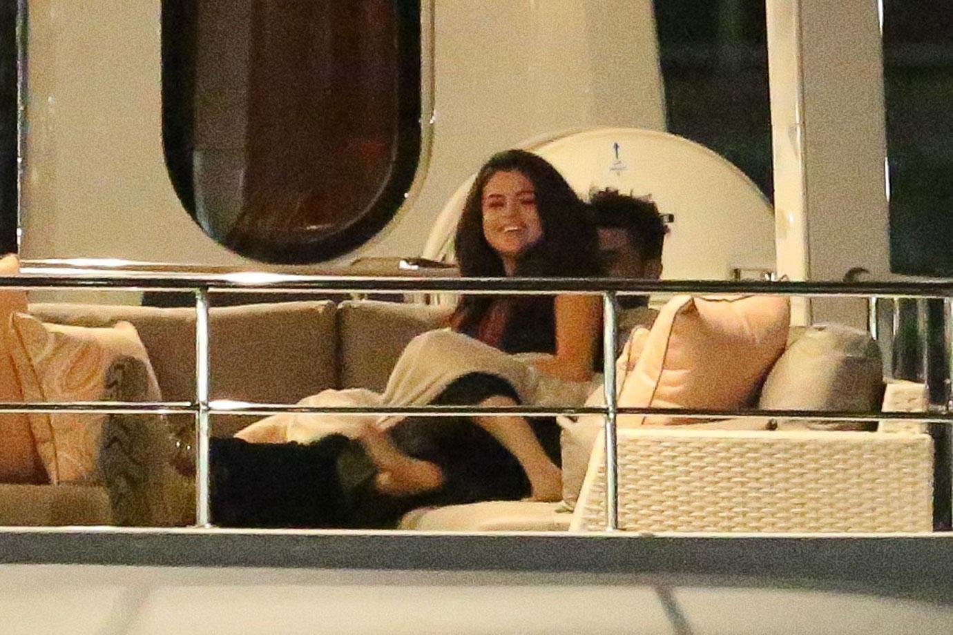 Selena Gomez & The Weeknd Caught Making Out On A Yacht — Photos