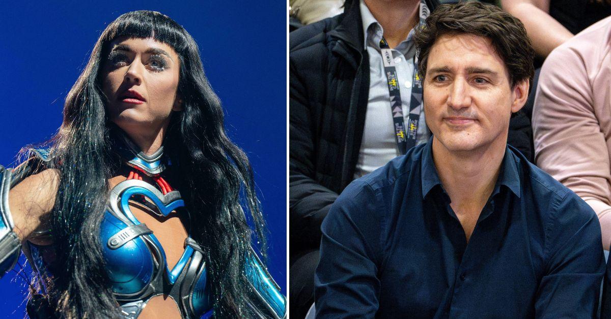 Photo of Katy Perry and Justin Trudeau
