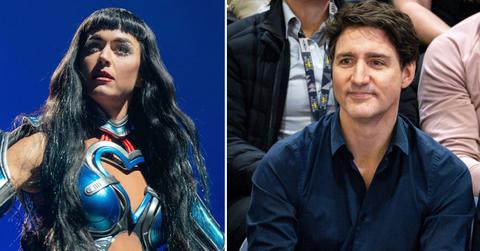 Photo of Katy Perry and Justin Trudeau