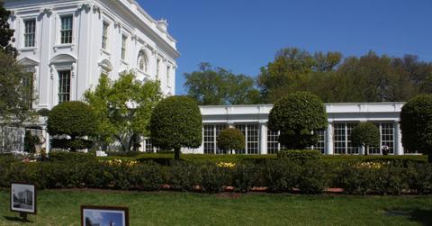Photo of the East Wing of the White House