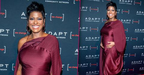 Tamron Hall Pregnant Baby Bump 48