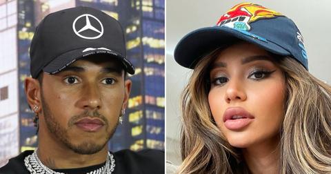 Lewis Hamilton Caught Sneaking OnlyFans Star Janet Guzman Into Hotel