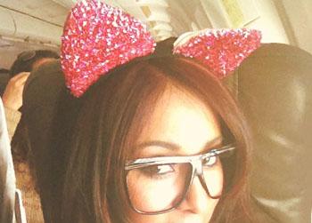 //snooki cat ears twitter