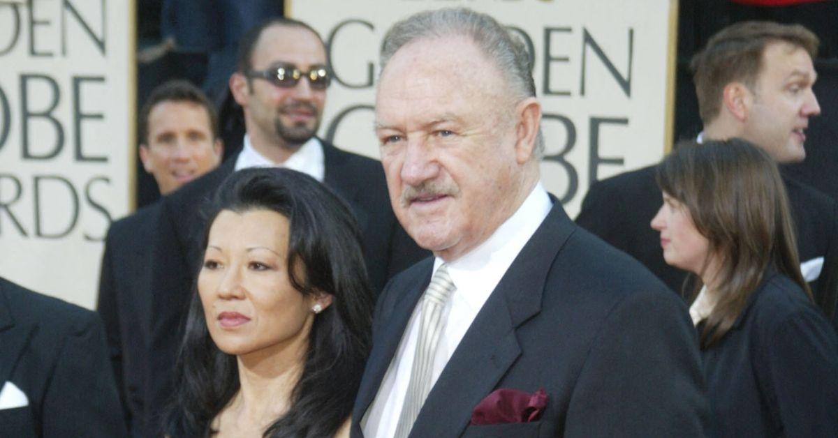 Photo of Betsy Arakawa and Gene Hackman