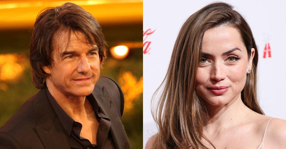 photo of tom cruise and Ana de Armas