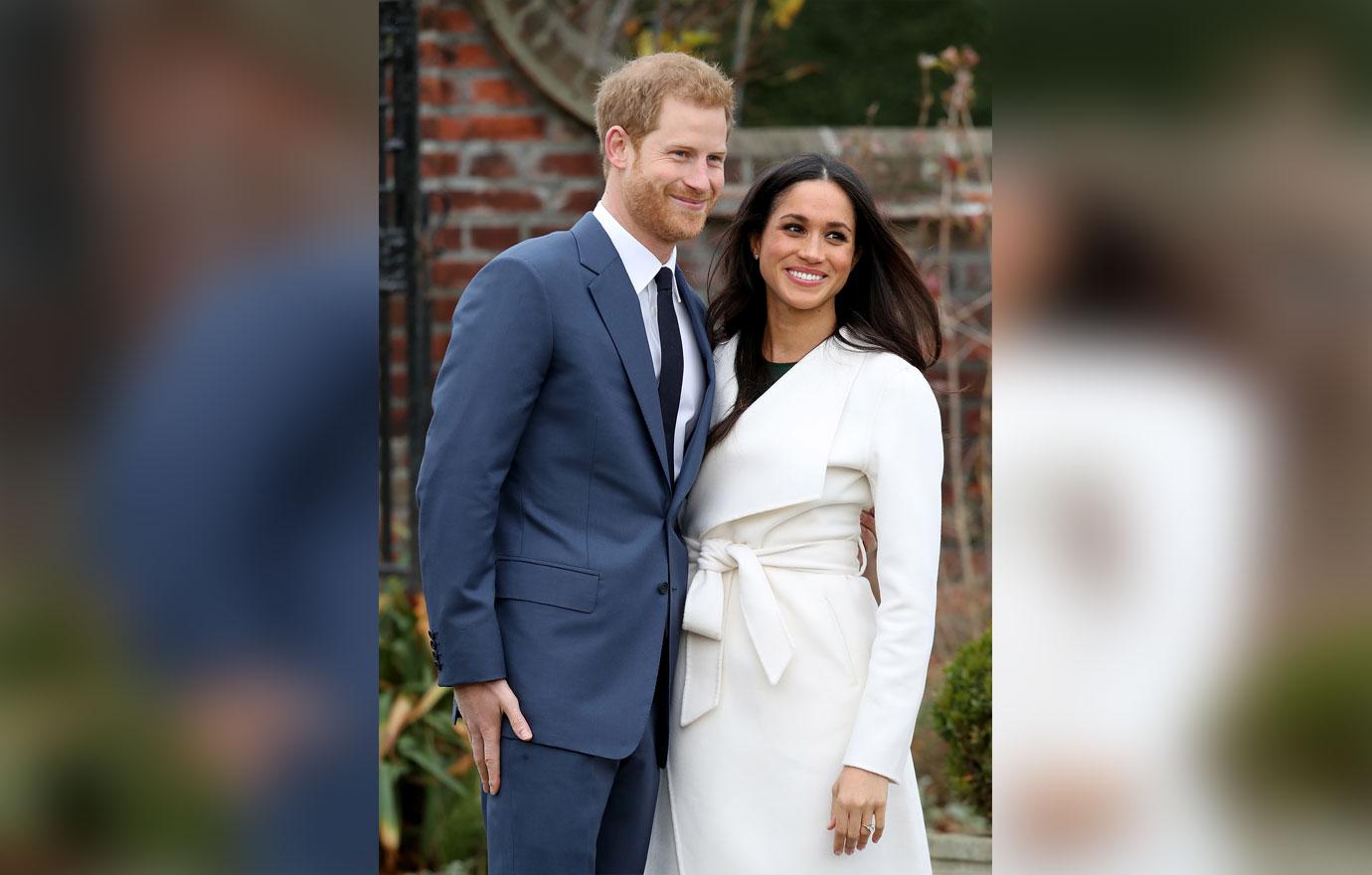 meghan markle prince harry engagement ring photos