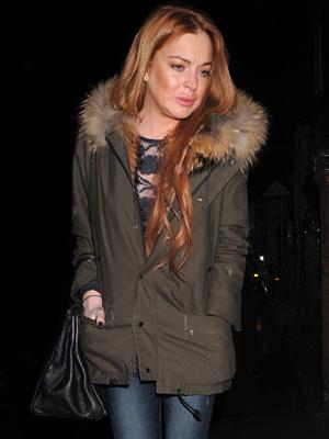 //lindsay lohan tall