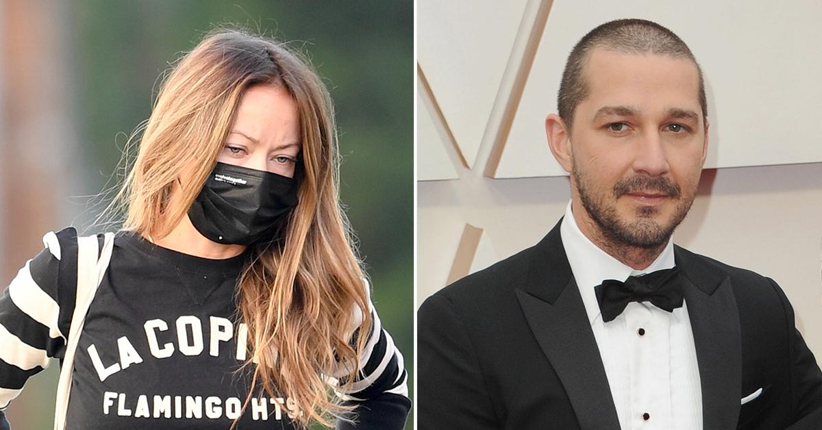 olivia wilde first photos dont worry darling shia labeouf