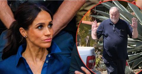 Photos of Meghan and Thomas Markle