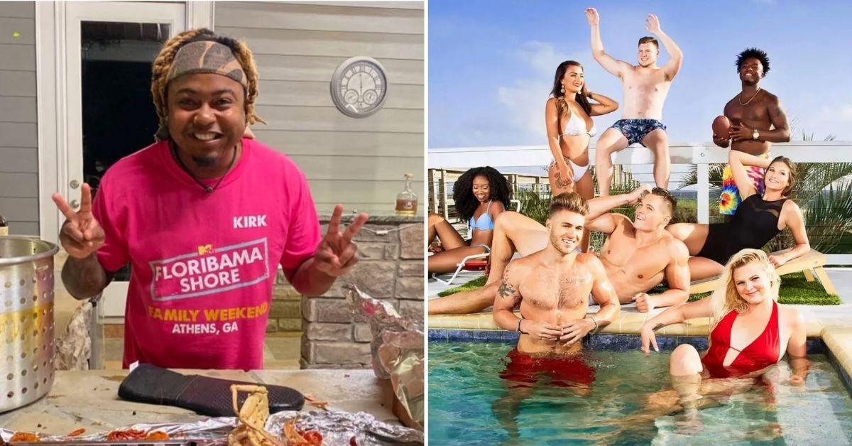 Split photo of Kirk Kedas, 'Floribama Shore' cast