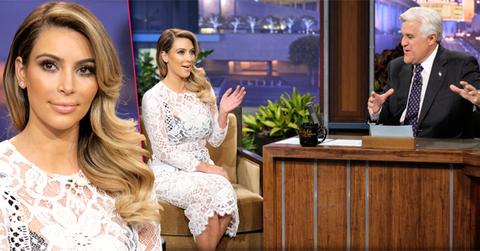//kim kardashian  pound loss haters tonight show jay leno wide