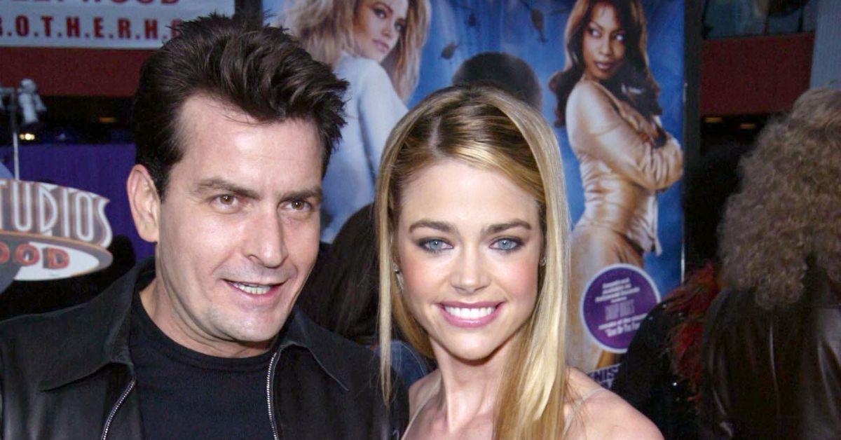 Photo of Denise Richards, Charlie Sheen